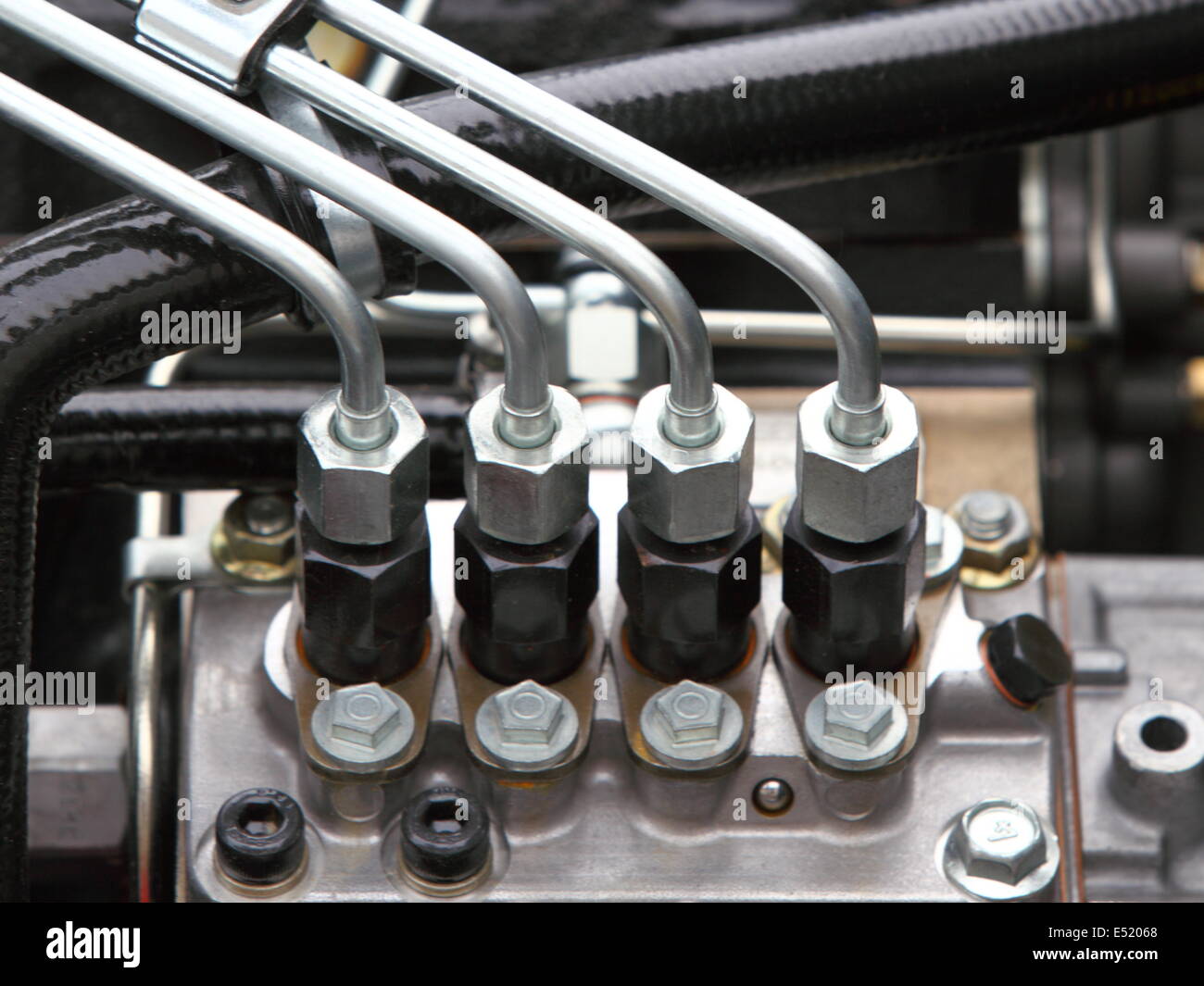 diesel engine detail